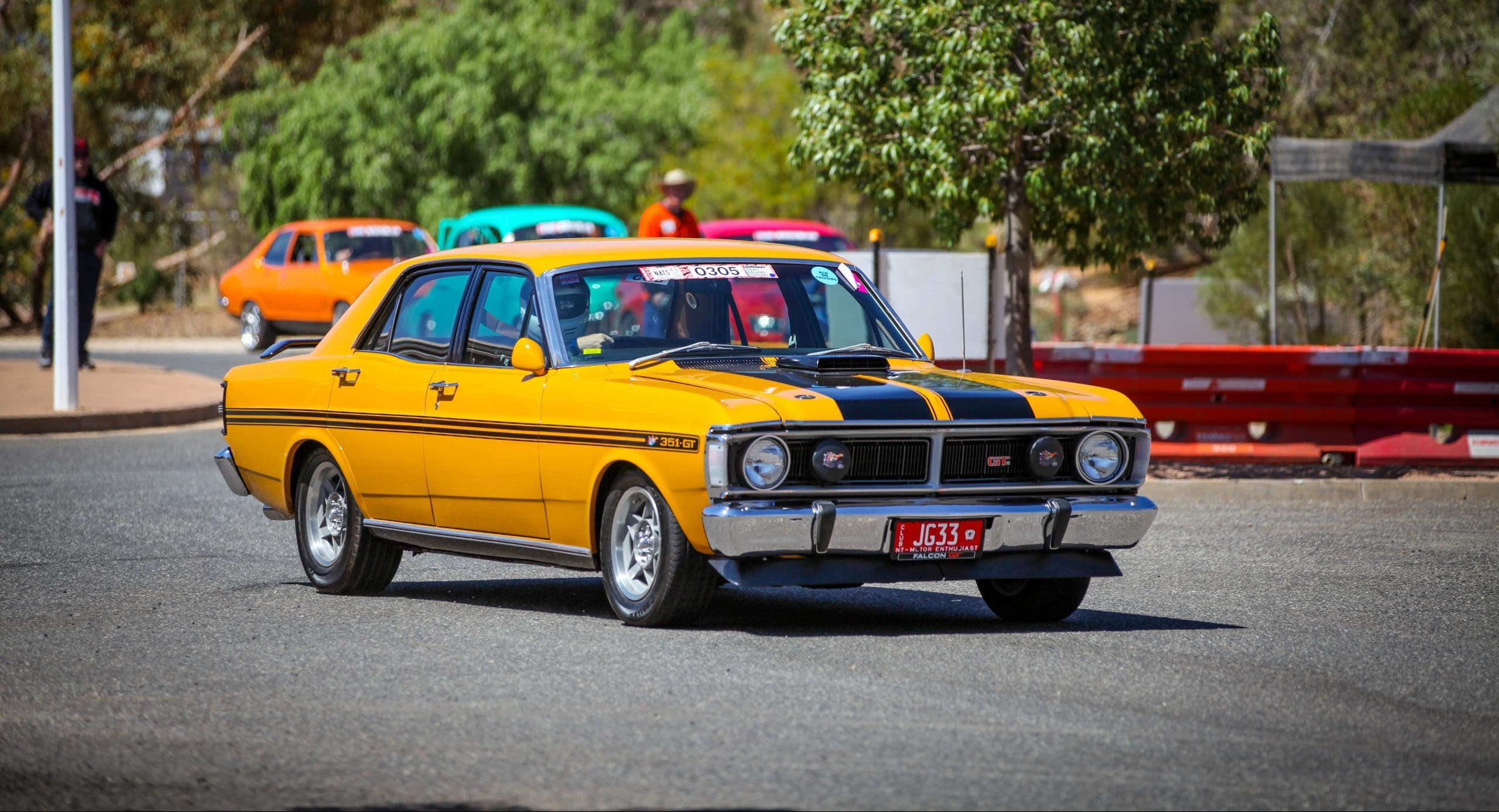 Yellow car