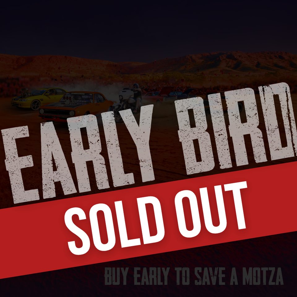 Early Bird tickets on sale now