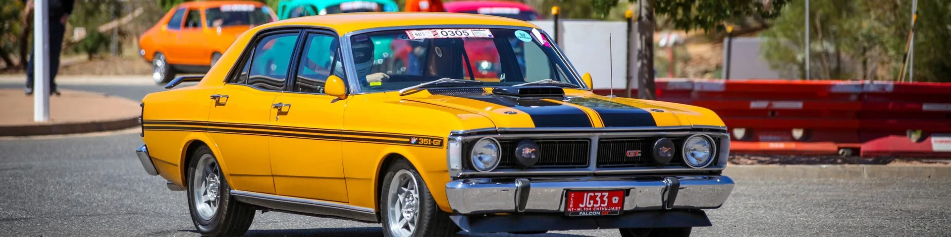 Yellow car