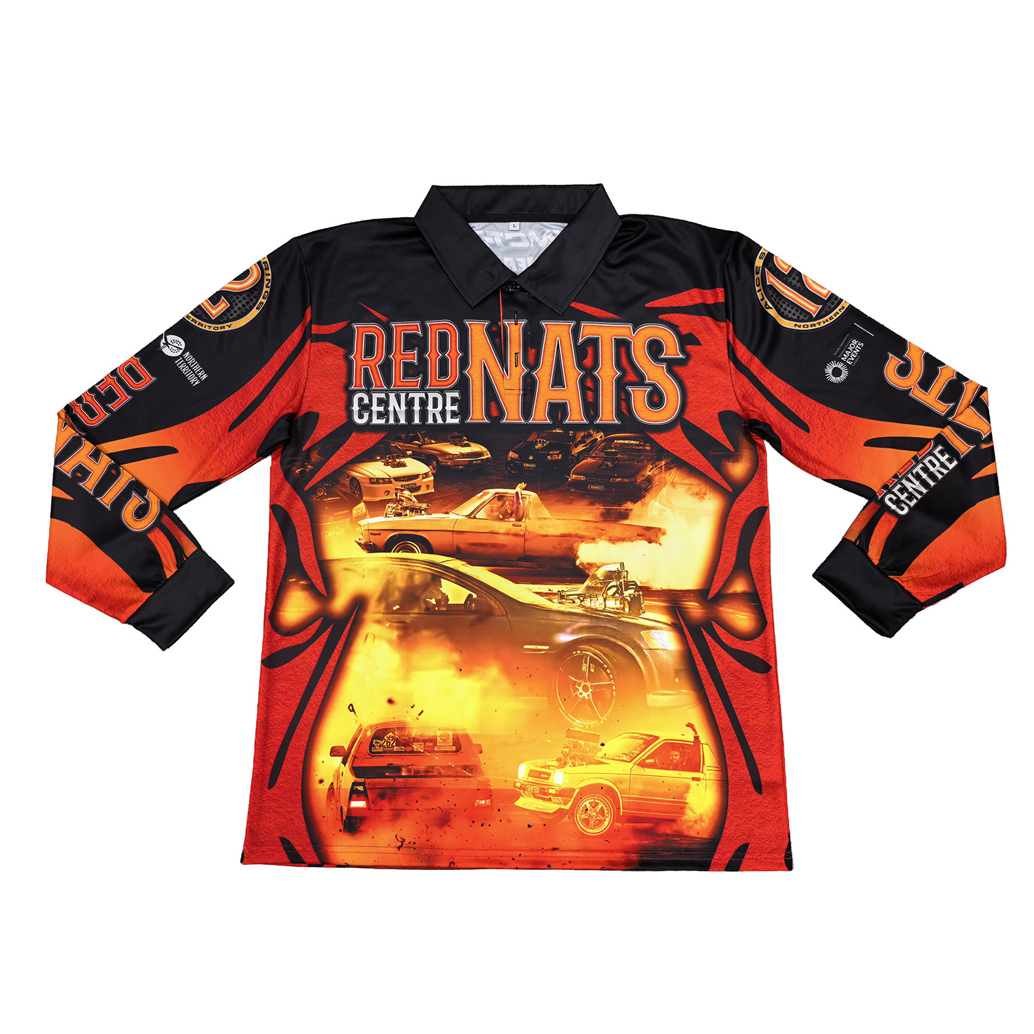 REDCENTRENATS 12 FISHING POLO