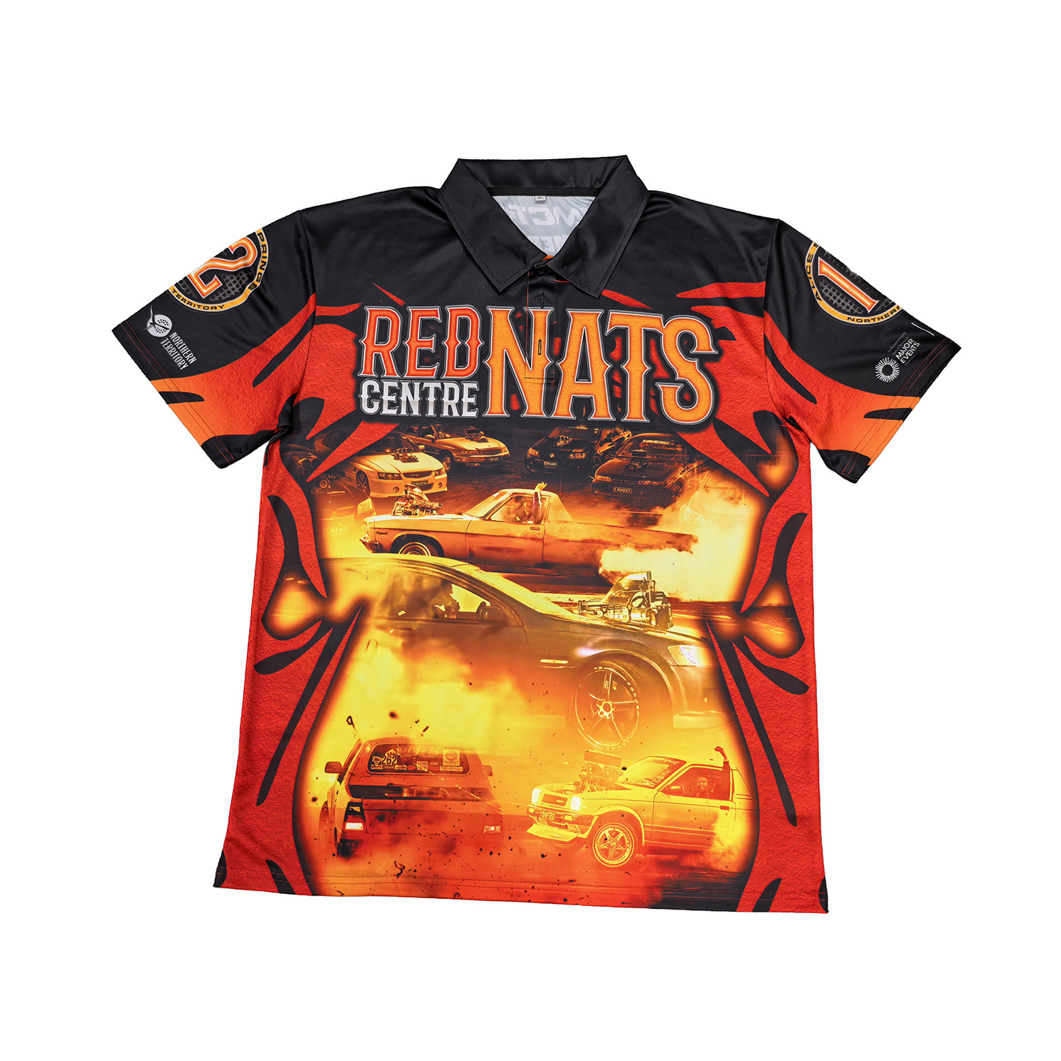 REDCENTRENATS 12 SUBLIMATED POLO