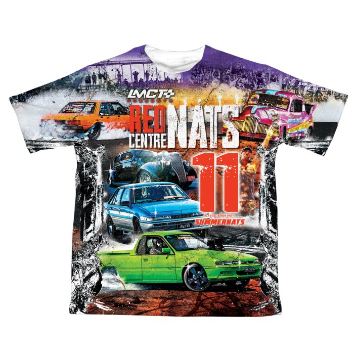 RED CENTRENATS 11 ADULTS SUBLIMATED T-SHIRT