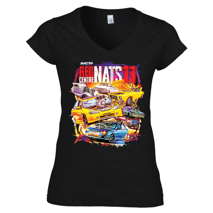 REDCENTRENATS 11 WOMEN'S V NECK T-SHIRT