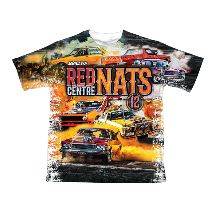 REDCENTRENATS 12 KIDS SUBLIMATED T-SHIRT