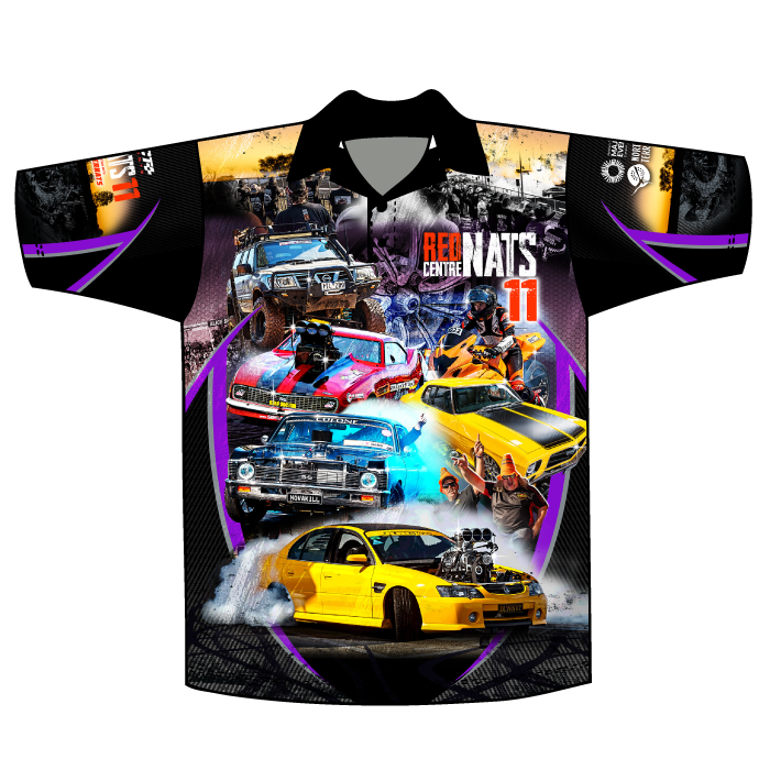 REDCENTRENATS 11 SUBLIMATED POLO