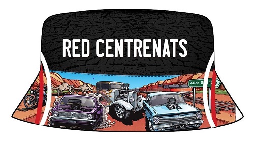 RED CENTRENATS 07 BUCKET HAT 58CM