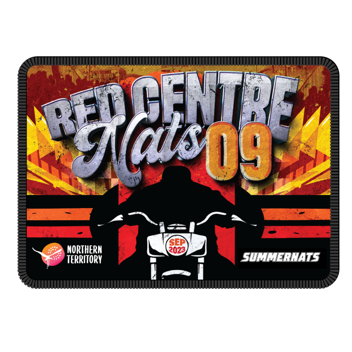 RED CENTRENATS 09 BIKE PATCH