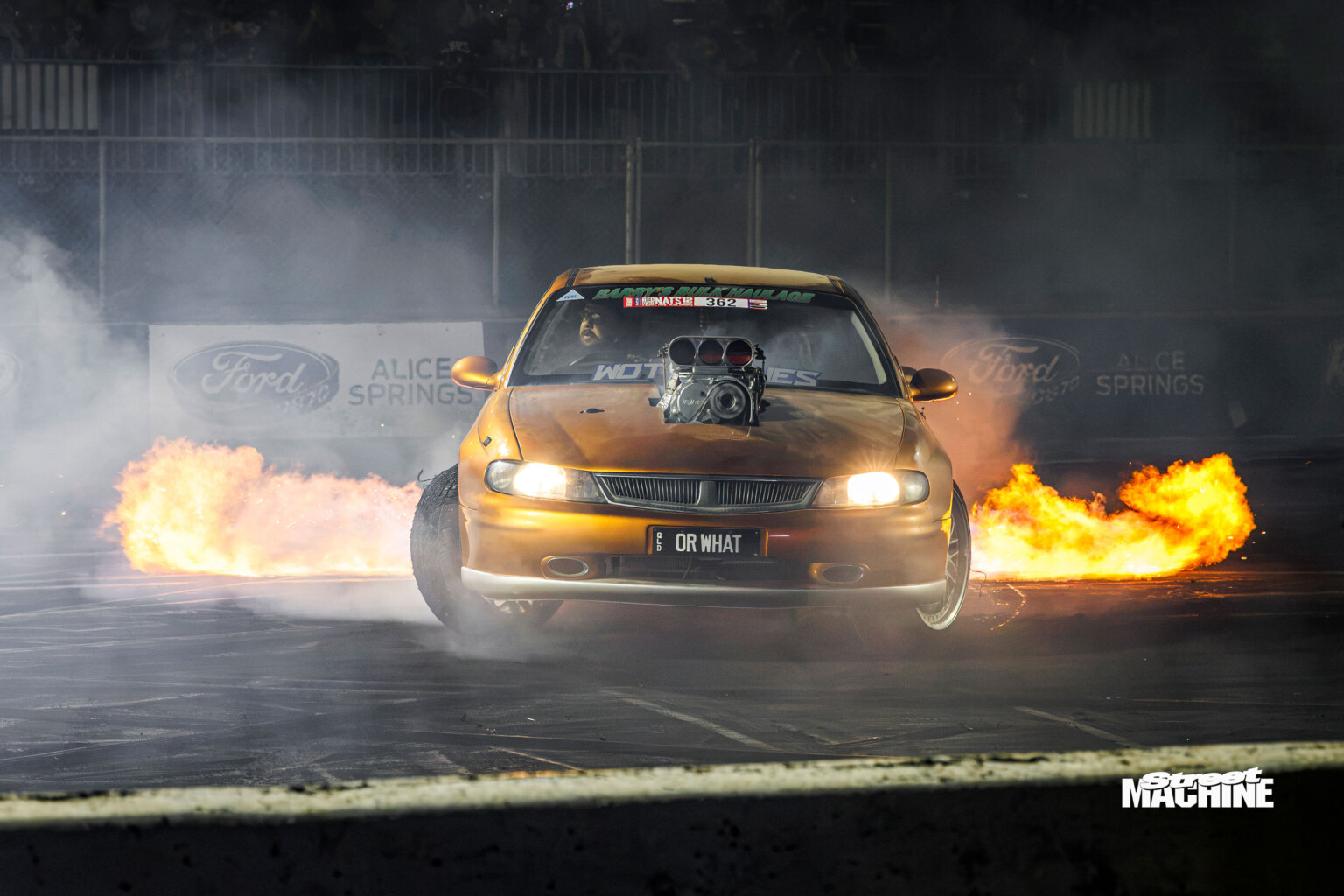 Video: Red CentreNATS 12 burnout qualifying results